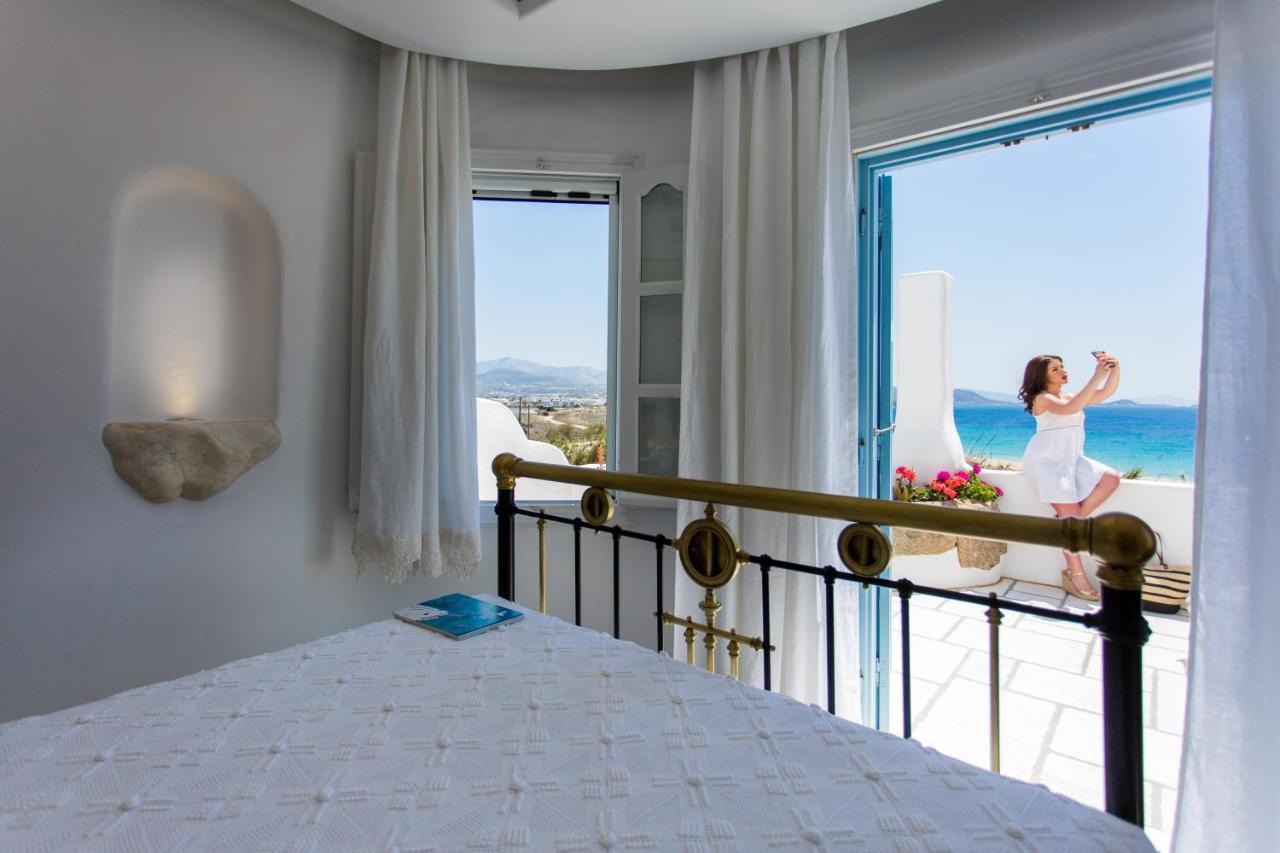 Naxian Riviera Exclusive Seafront Suites, Junior Suite Agios Prokopios  Exterior foto
