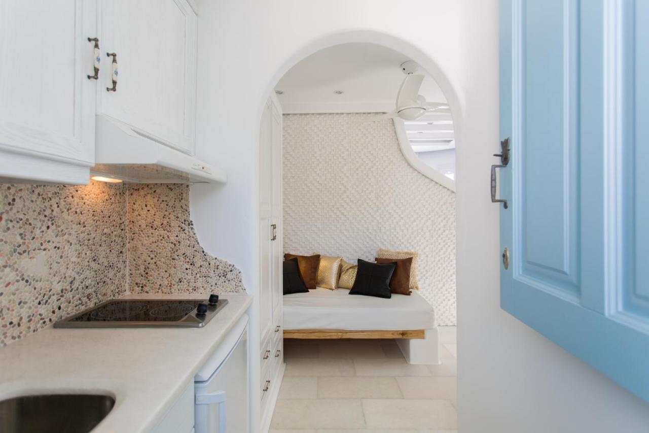 Naxian Riviera Exclusive Seafront Suites, Junior Suite Agios Prokopios  Exterior foto