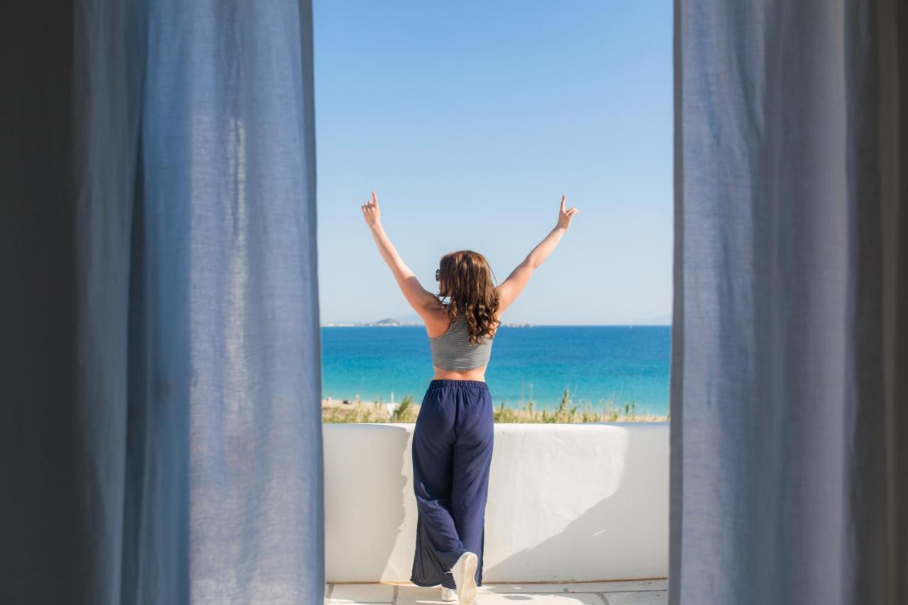 Naxian Riviera Exclusive Seafront Suites, Junior Suite Agios Prokopios  Exterior foto